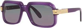 Cazal Legends 607/3 016 Sunglasses Violet/Green Gradient Square Shape 56mm