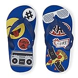 The Children's Place Baby-Boy's E Bb Emoji Pizza Flat Sandal