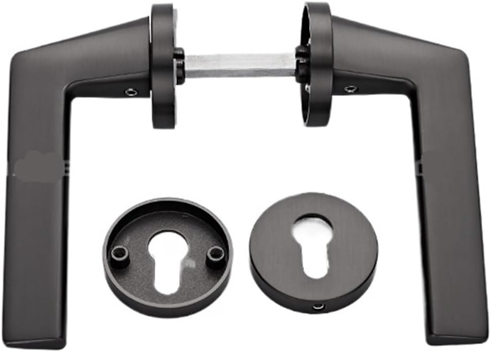 Zinc Alloy Wooden Door Indoor Silent Door Lock Bedroom Bathroom Door Handle Household Door Split Lock(FT31 995 Xiangfei Gold)