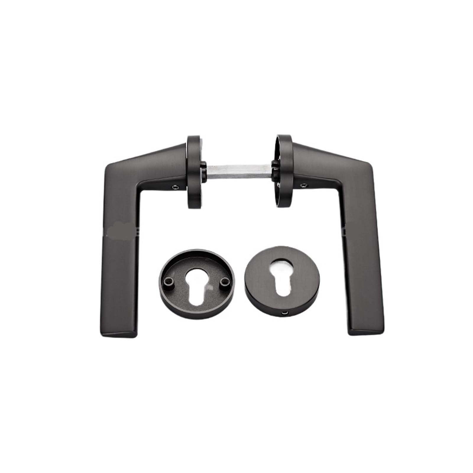 Serrure de porte intérieure silencieuse grise en alliage de zinc FT31 995