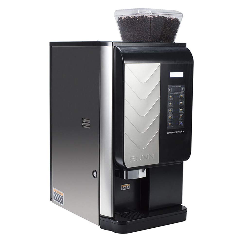 Bunn 44300 0201 Crescendo Bean to Cup Coffee Brewer Single Cup Brewer Two 3 3 lb One 2