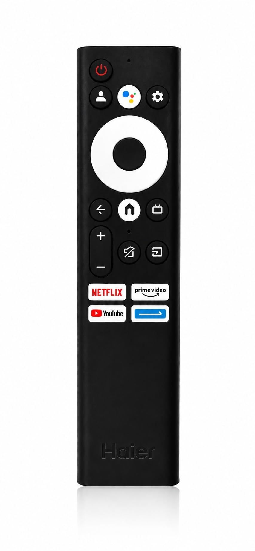 haier tv remote compatible with haier, lloyd and coocaa smart led lcd hd fhd android tv models including le32w400g, non-voice replacement remote control, led 473 nvc