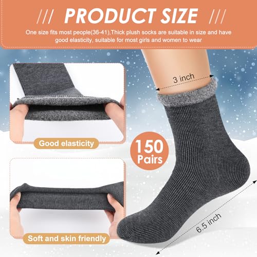 Xuhal Winter Warm Thermal Socks Bulk Crew Boot Thick Heated for Women Men Cold Weather Hiking2