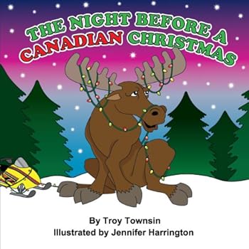 Hardcover Night Before Canadian Christma Book