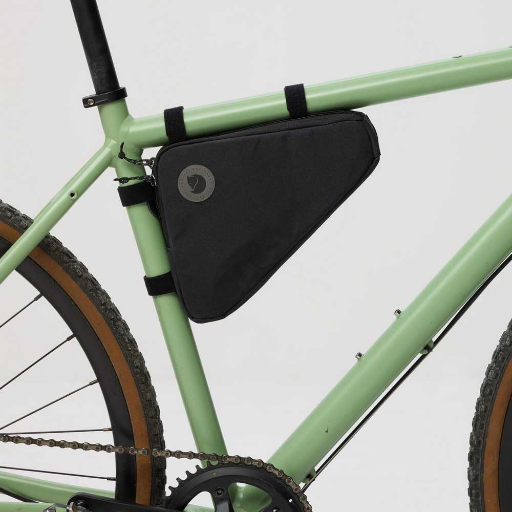 Fjällräven Hoja Triangle Frame Bag, Black, One Size