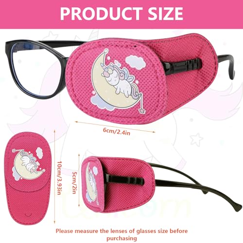 6 Pezzi Benda Occhio Pigro Bambini, Eye Patch