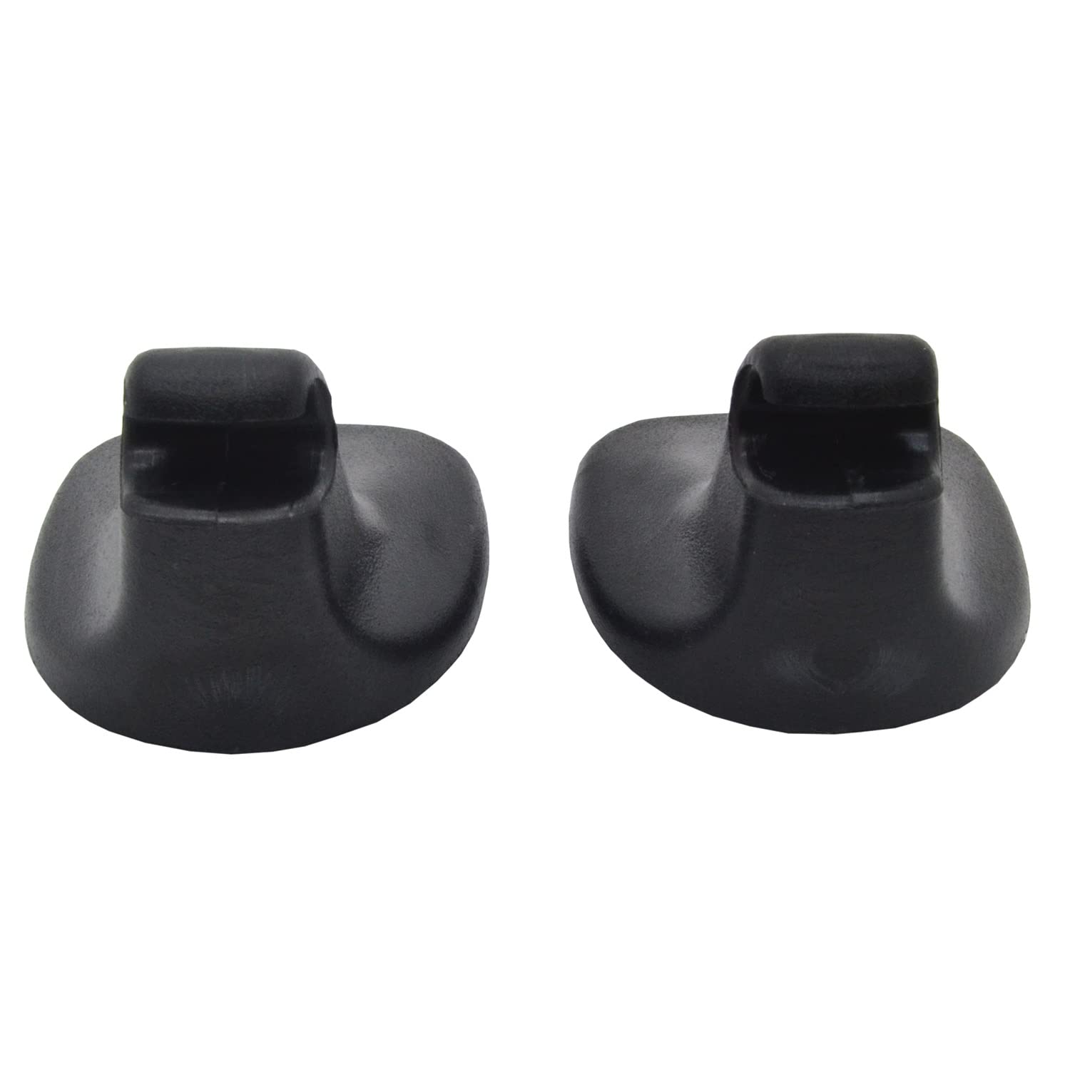 BETRONG 2pcs Sun-Visor Support Clips Compatible with Sebring Avenger 1GW25DX9AA (Black)