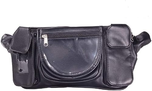 Bolsa de herramientas magnética negra para motocicleta, ajuste universal