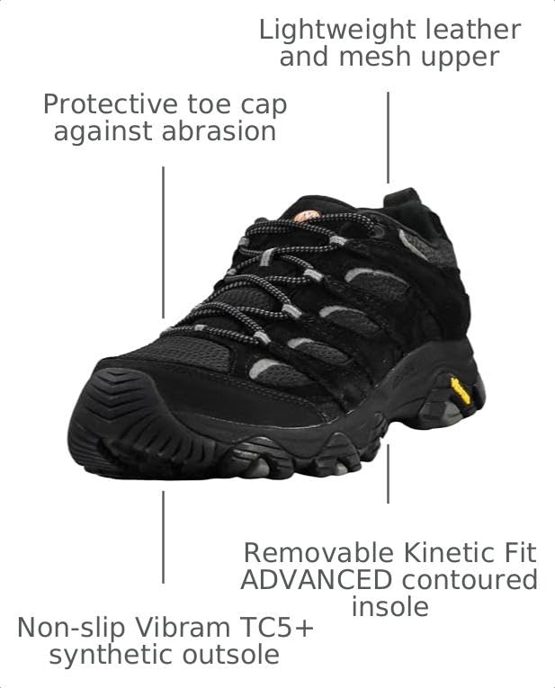 Image of Merrell Men's Moab 3 Hiking Shoe