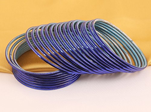 Touchstone "Colorful Bangle Collection Indian Bollywood Modern Style Pretty Textured Color Wrist Filler Thin Designer Jewelry Metal Bangle Bracelets For Women3