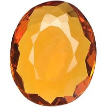 REAL-GEMS Citrine Brazilian Stone 102.50 Ct. Finest Oval Cut Yellow Citrine Loose Gemstone for Jewelry,Ring