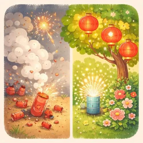 [HSK 4] 今年还放烟花吗 - Will We Set Off Fireworks This Year?