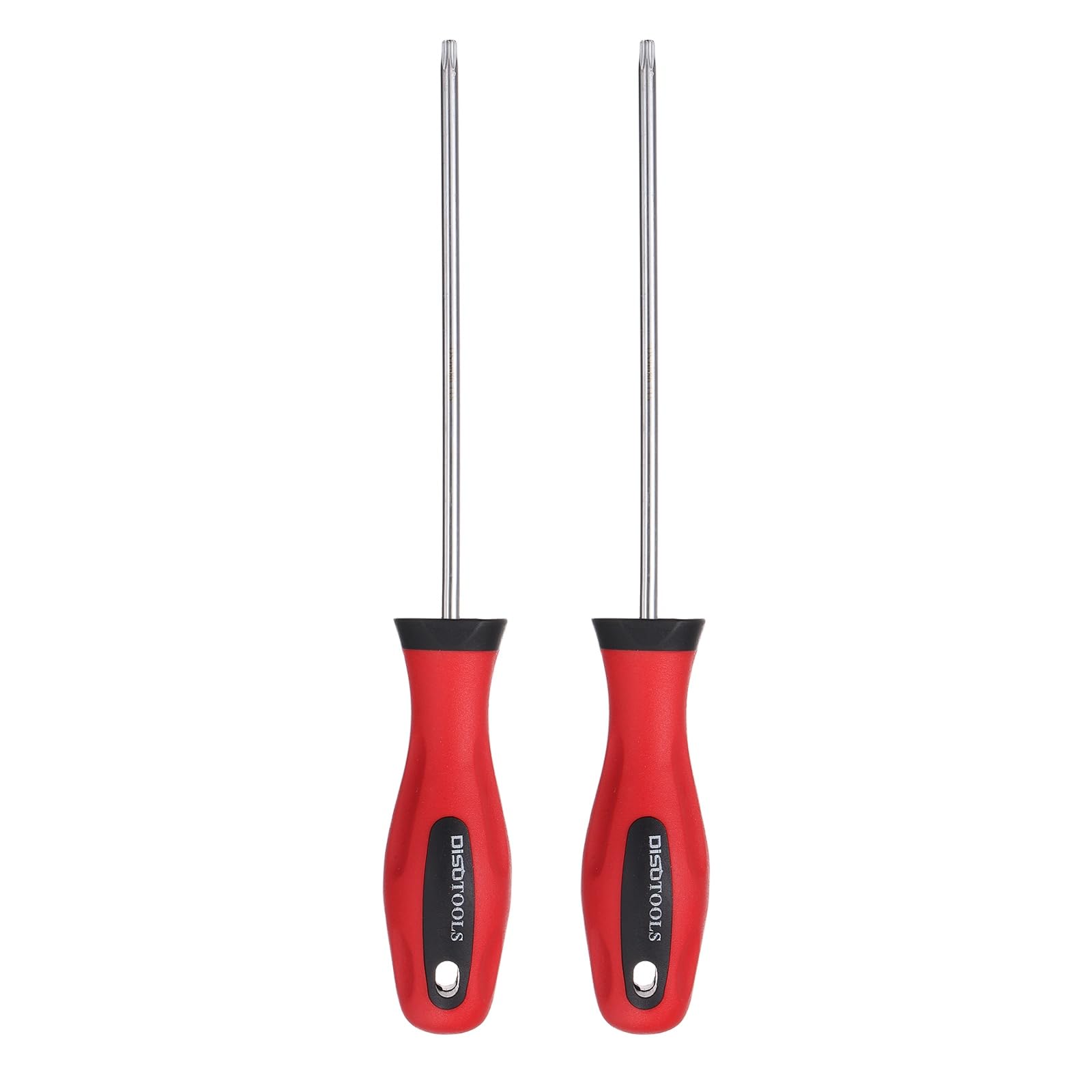 sourcing map 2Pcs Magnetic Torx Screwdriver T15 S2 Steel Security Star 6 Point Head Precision Screw Driver for Mechanical Equipment Electronic Devices Household Appliances Furniture, Silver