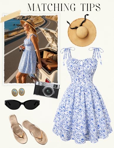 Image of Scarlet Darkness Floral Mini Dress for Women Corset Graduation Sundress