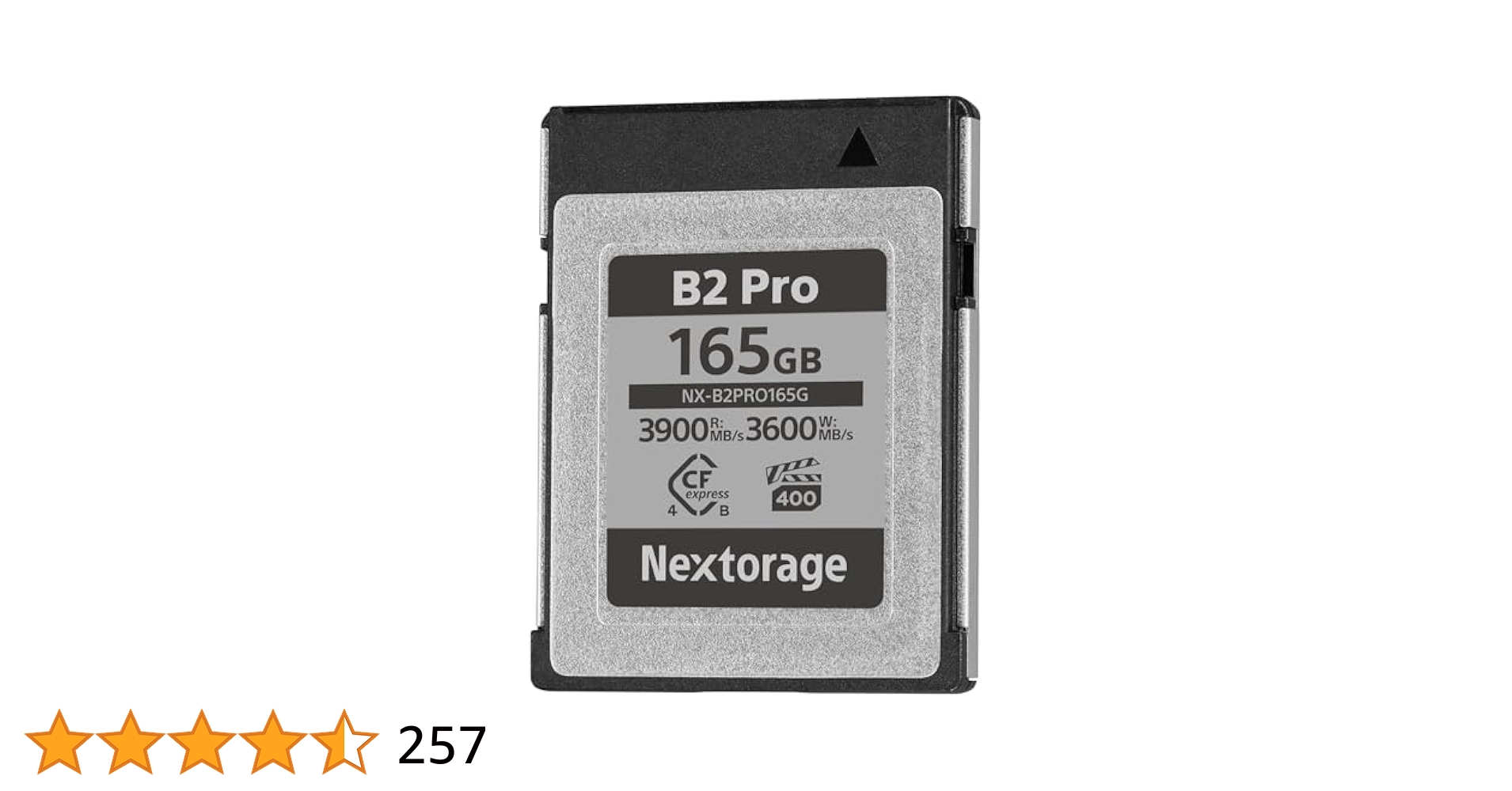 Amazon | Nextorage 日本メーカー CFexpress 4.0 TypeB 165GB