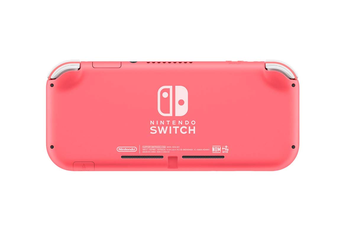 Nintendo Switch Lite (Coral) Bundle with Mario Kart Live: Home Circuit (Mario Set) + 6Ave Cleaning Cloth image 3