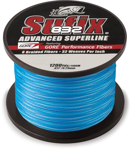 Sufix 832 tressée ligne haute résistance à l'abrasion pour combats intenses