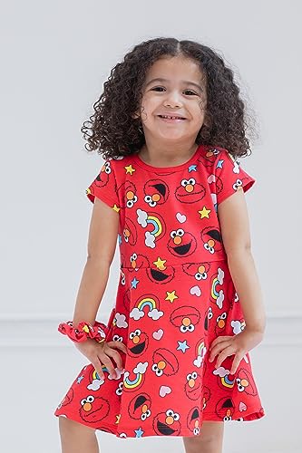 Sesame Street Dress and Scrunchie Infant to Little Kid Sizes (12 Months - 7-8)2