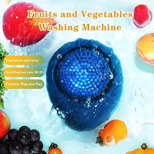 WAITLOVER Fruit en Plantaardige Wasmachine, Draagbare 4000mah USB Navulbaar en Fruit Machine, voor Cleani Schoner Fruit - Image 4