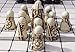 Hnefatafl Board Game - Viking Chess Set - The Masters Edition with Cloth Board and Detailed Resin Pieces - Two Player Strategy Board Game