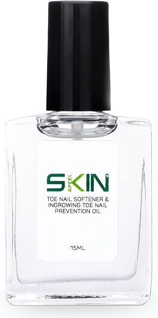 Skinapeel Toe Nail Softener and Ingrown Toenail Treatment Oil - Solution for Hard Thick Cracked Nails