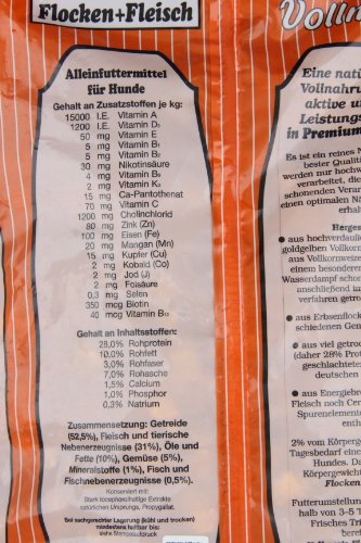 Vollmer's Hundefutter Flocken und Fleisch 5 kg