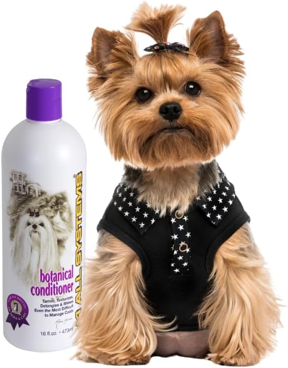 #1 All Systems Pet Shampoo & Conditioner Set Grooming Duo for Dogs, Cats & All Pets – Super Cleaning, Moisturizing & Conditioning for All Coat Types – 2-Pack