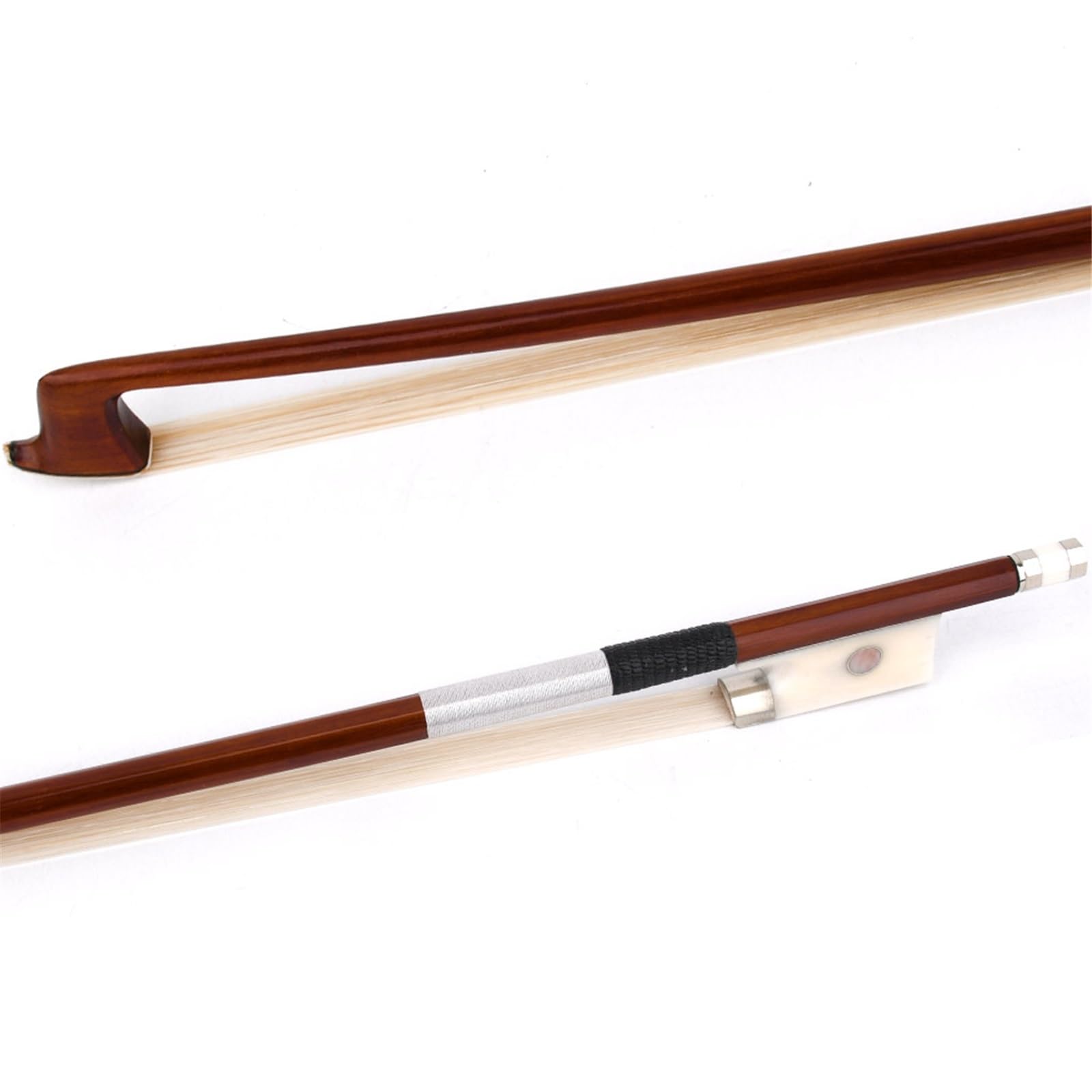 Handgefertigte Geigenbögen Handgefertigter Violinbogen in Profiqualität 4/4 Weiß(Type 2)