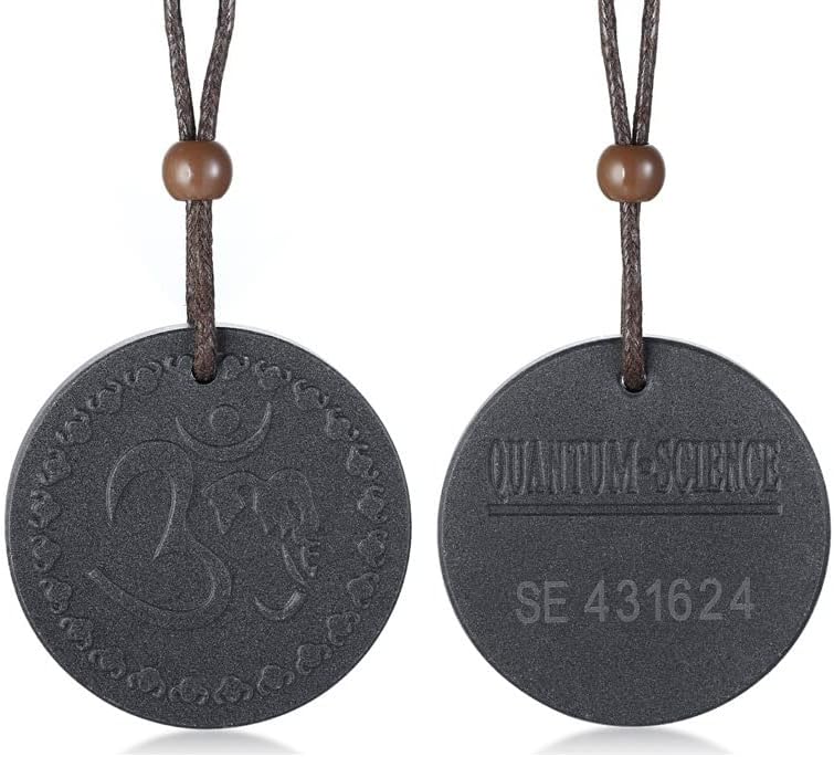 Asma Jewel HouseOm Sign Volcanic Stone Negative Ion Pendant Necklace Personality Men and Women