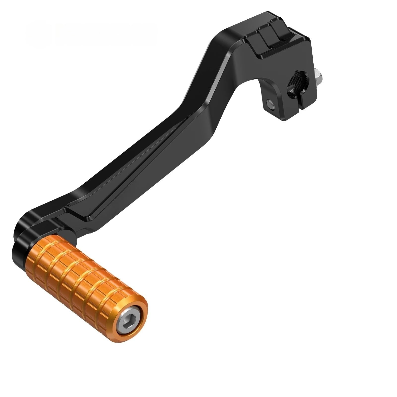 AGYSHXRT Motorcycle Gearshift Lever 33900147 Gear Shifter Shift Lever Fit for Dyna Street Bob FXDB Fat Low Rider FXDX Super Glide Wide(Black Orange)