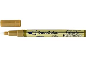 Marvy Uchida DecoColor Premium Fine Tip Gold Paint Pen - Pack of 1