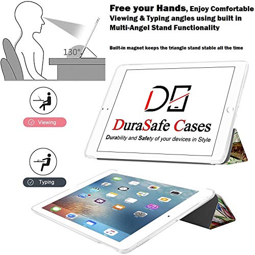 Image of DuraSafe Cases for iPad PRO 11 Inch 1st [ PRO 11 1 Gen 2018 ] A1980 A1934 A2013 MTXN2HN /A MTXP2HN /A MTXR2HN /A MTXQ2HN /A Smart Adjustable Stand Feature Printed Sleek Design Flip Case - Olivia Tree