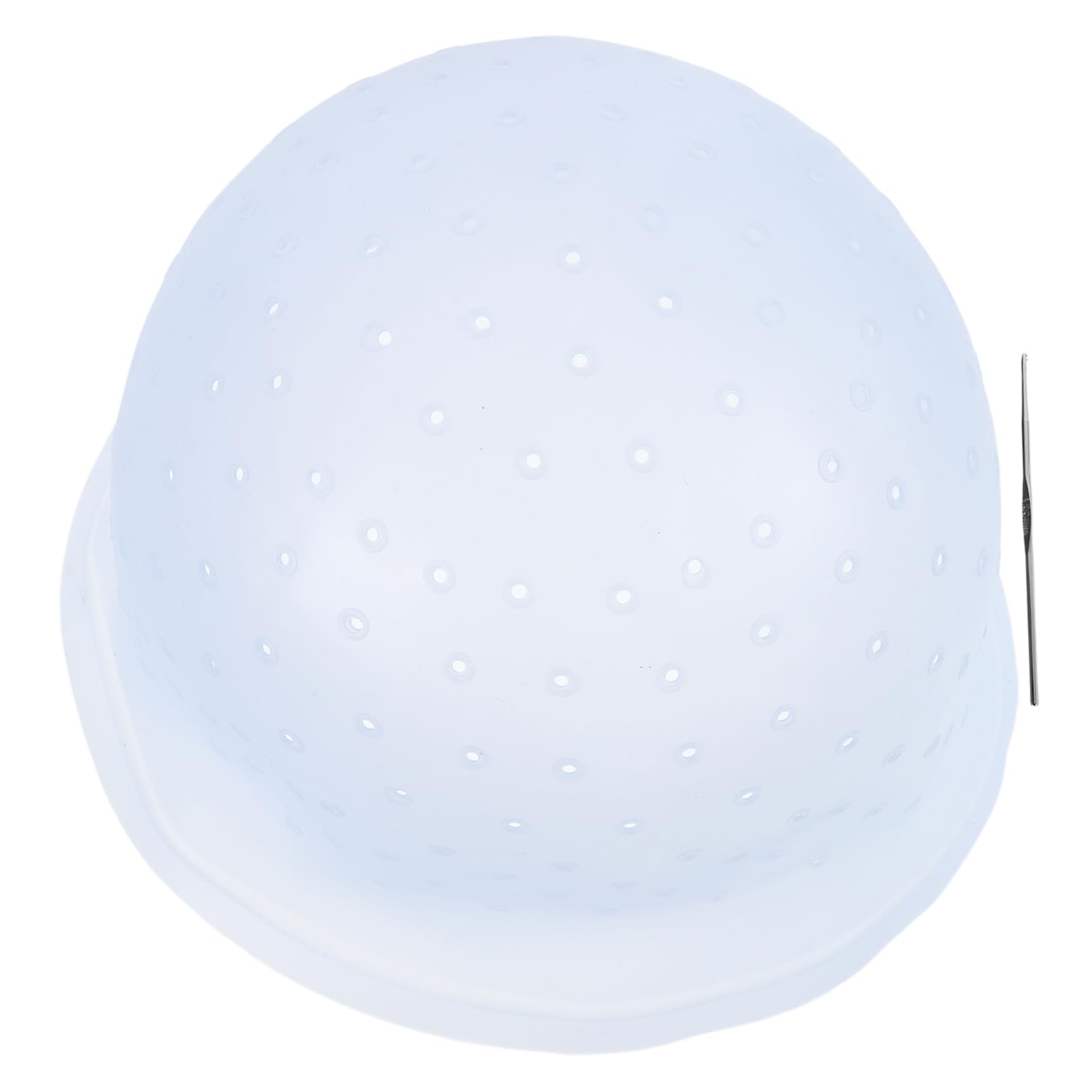 TOVINANNA Silicone Highlighting Cap No-punch Design for Safe Hair Coloring Versatile Hair Dyeing Tool
