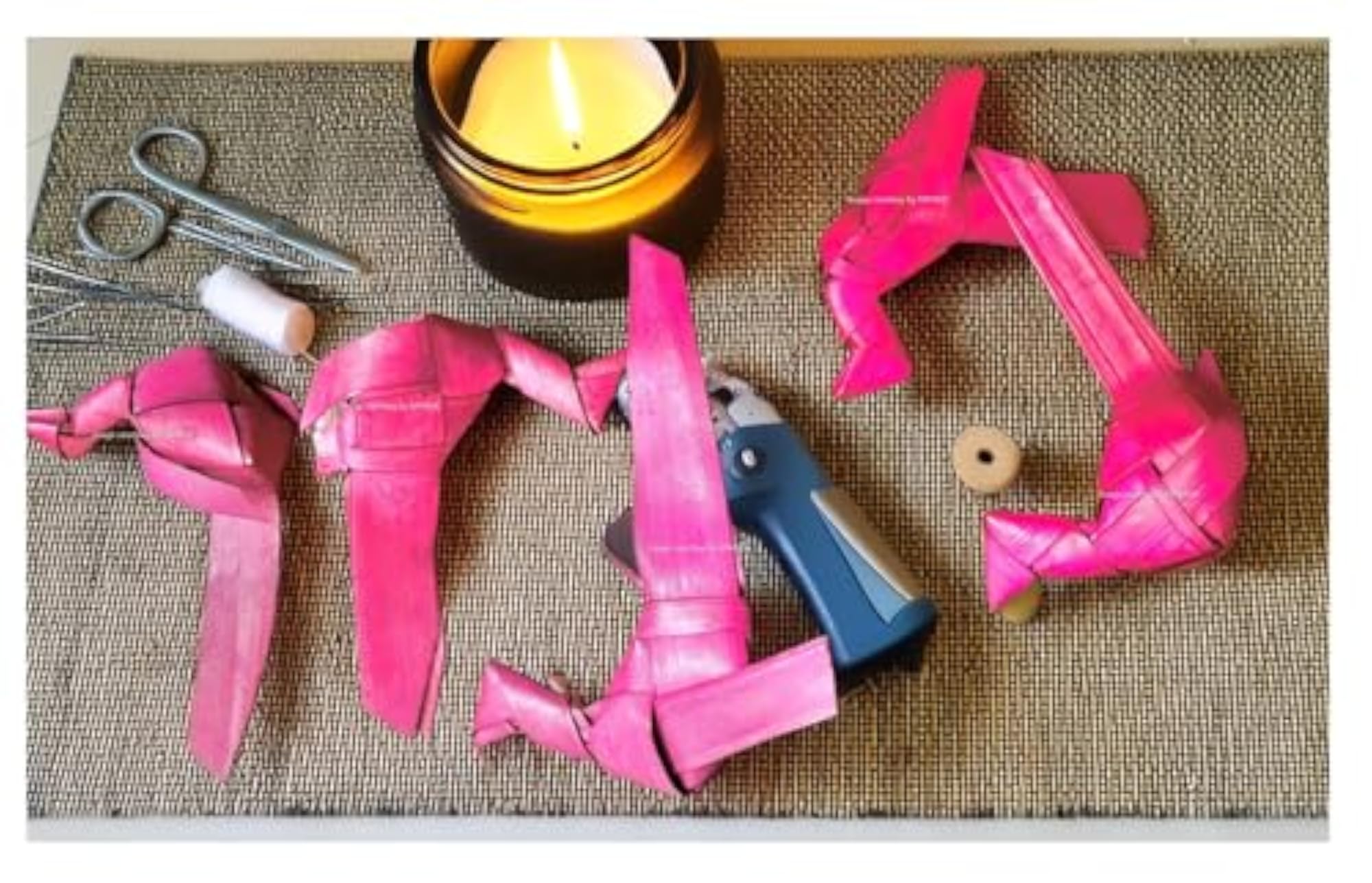 Handmade Palm Leaf Parrots for Eco-Friendly Decorations