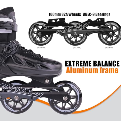 PAPAISON 3x100mm Adjustable Speed Skate