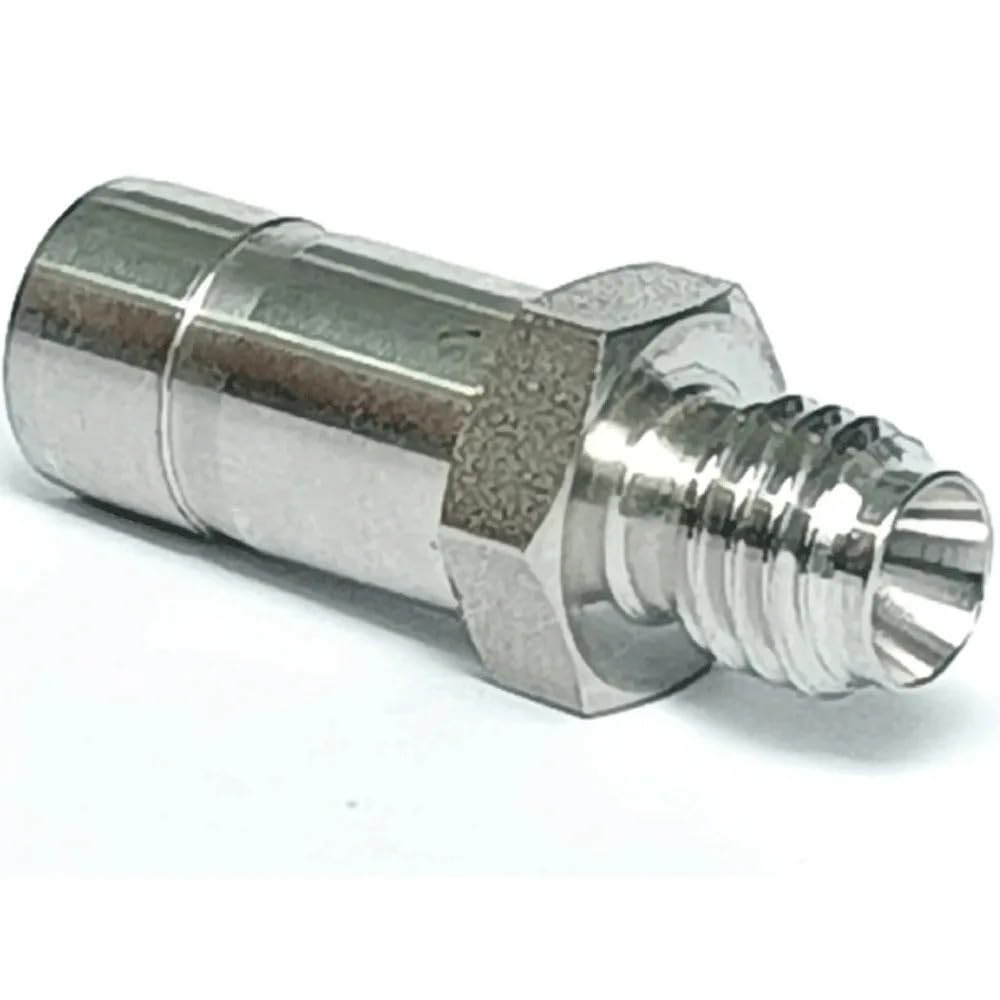 Unión de compresión de doble férula de 3 mm a 1/4" de diámetro exterior for tubo macho de compresión de acero inoxidable SUS316L