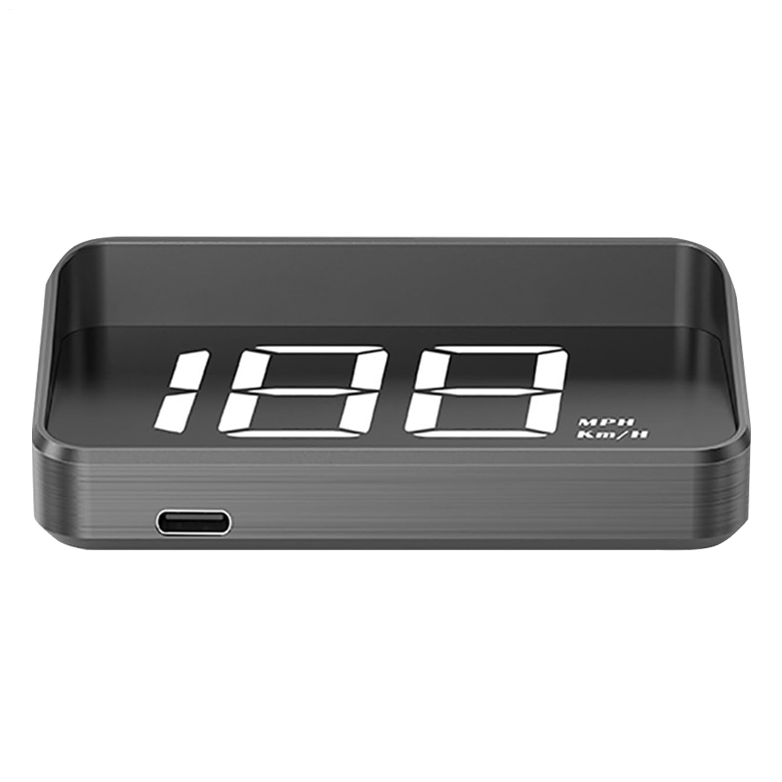 GPS Speedometer: front screen for cars and motorcycles, bright digital windshield projection, real-time speed tracking for trucks, , SUVs, driving on ta