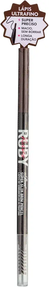 Ruby Kisses - Lápis Ultrafino para Sobrancelha Go Brow Medium Brown
