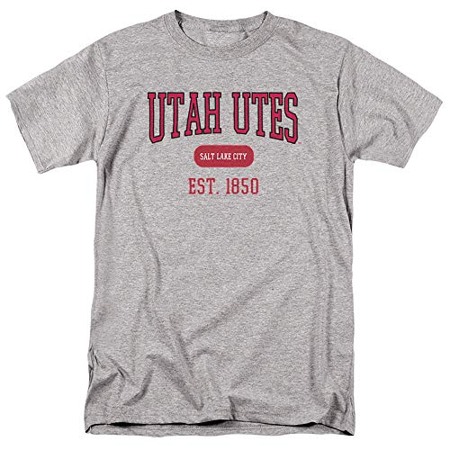 University of Utah Official Est. Date Unisex Adult T-Shirt Est. Date X-Large