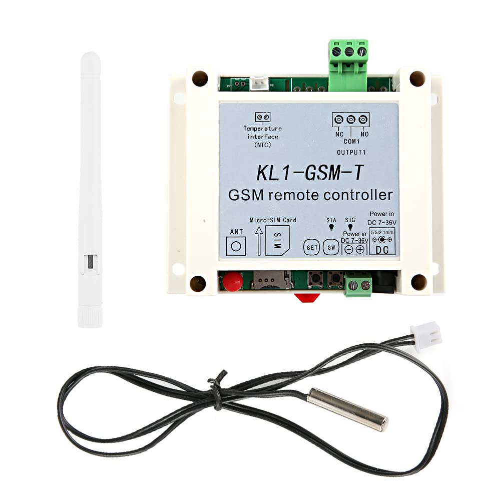 KL1-GSM-T Remote Controller GSM Temperatura TAT con Sensore e Modulo Quad Band per Sistemi 7-36VDC
