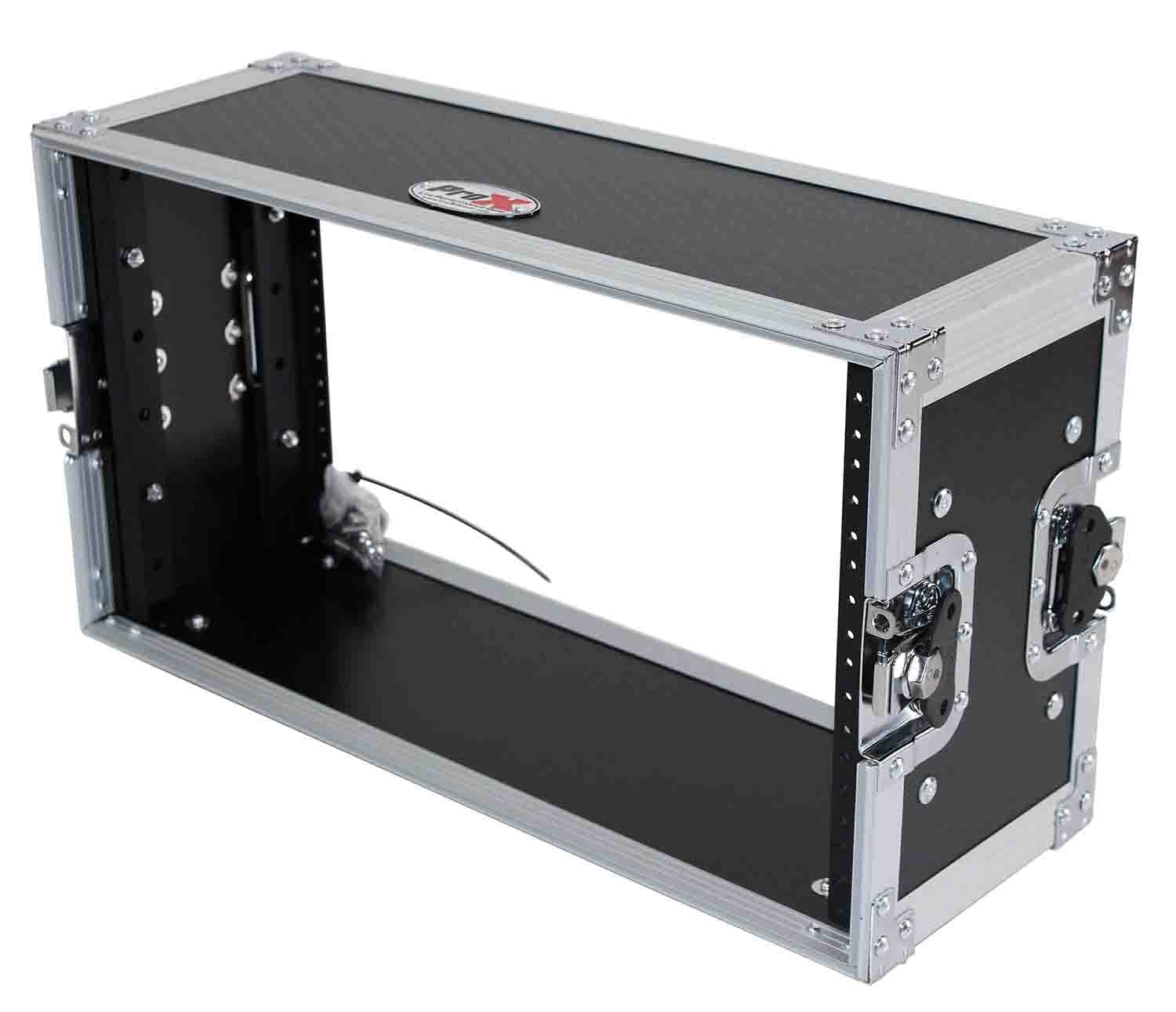 Amazon.com: Prox X-6U7D 6U Deluxe Effects Rack 7 in Deep Rail to