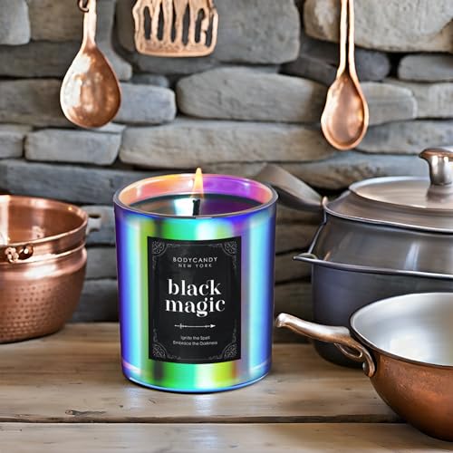 BCNY-Black-Magic-Candle--Cool-Spiritual-Scented-Black-Candle-Enchantment-Scented-Aromatherapy-Soy-Candles-Gifts-for-Men-Women--Transform-Your-Home-with-Mystical-Ambiance--Handcrafted-in-USA