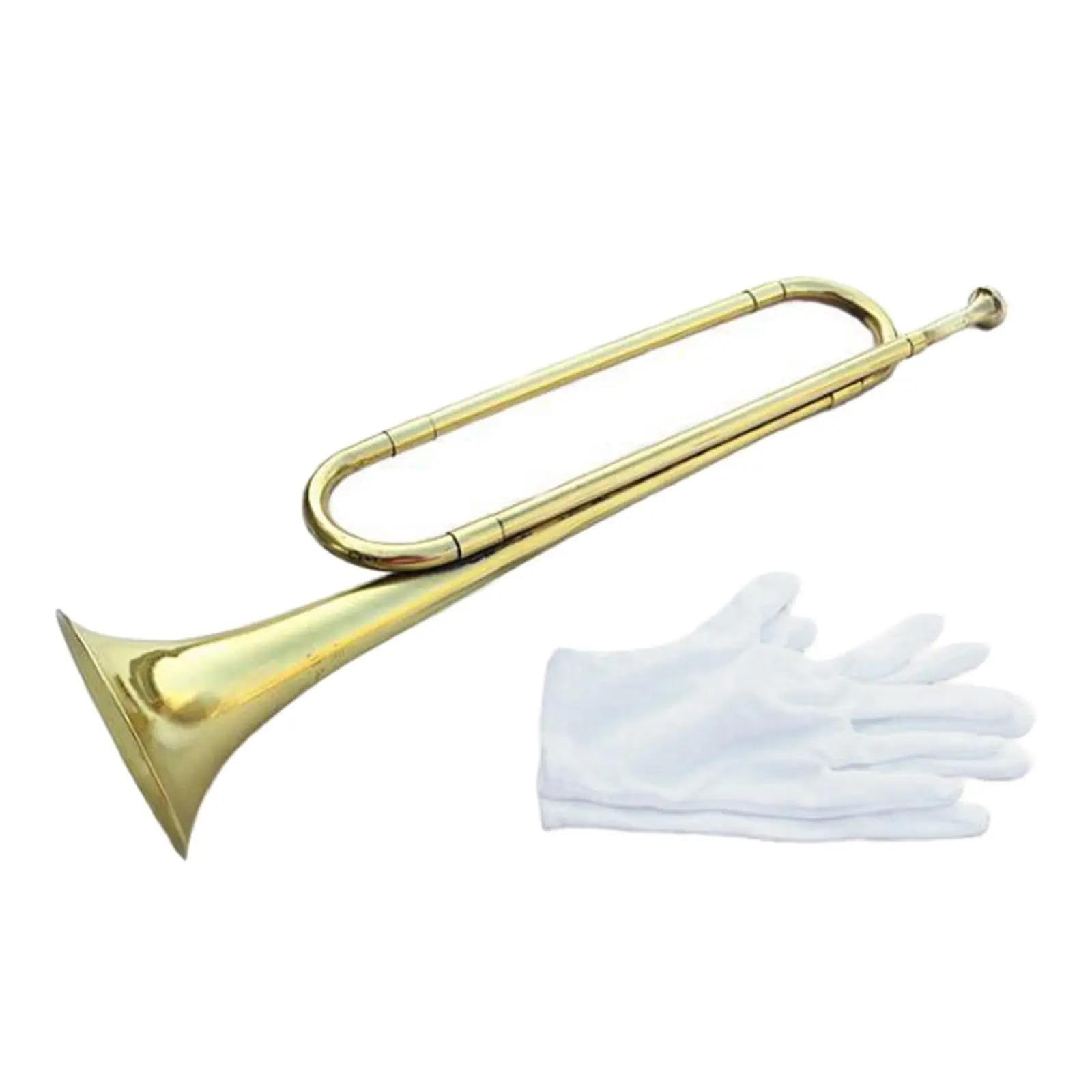 Standard Trompeten BB Signalhorn-Trompete Aus Gelbem Messing Für Professionelle Orchestermusiker Langlebiges Musikinstrument Für Anfänger