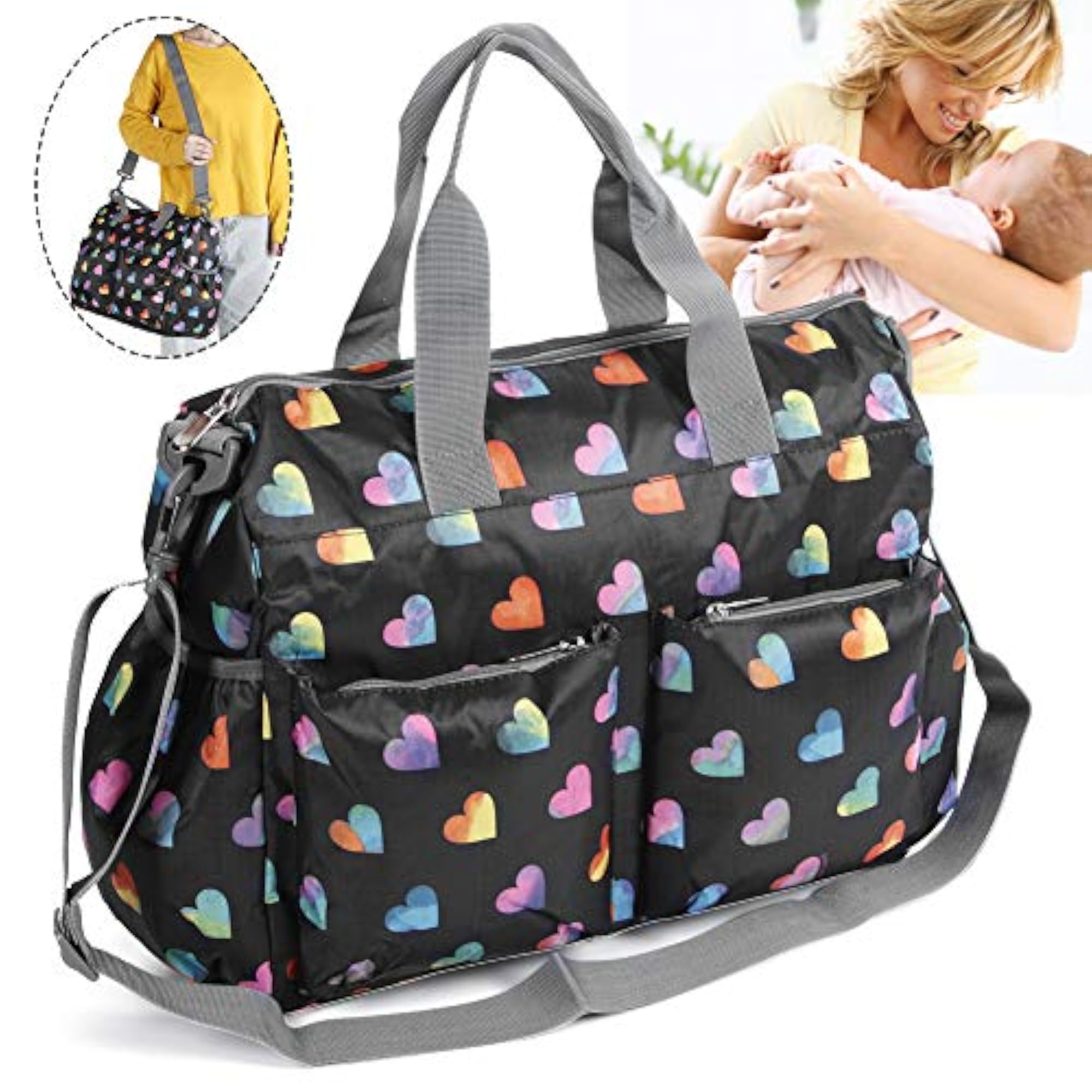 Large Capacity Waterproof Handbag for Daily Life