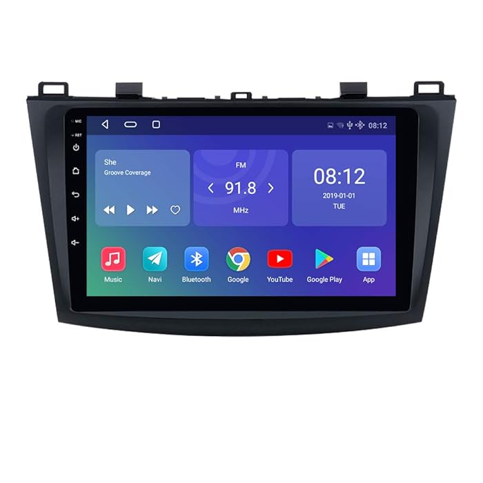Buy Android 10 Car Radio Navigation Compatible with Mazda 3 2010 2011