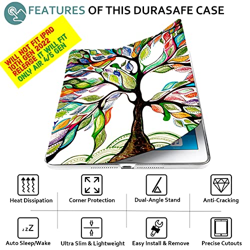Image of DuraSafe Cases for iPad Air 5th 4th 6th 11th [ Air 11 /6 2024 /5 2022 /4 2020 ] A2588 A2316 MYFQ2HN /A MYFM2HN /A MYFR2HN /A MYFN2HN /A MYFQ2HN /A MYFM2HN /A MYFR2HN /A Printed PC Cover - Olivia Tree
