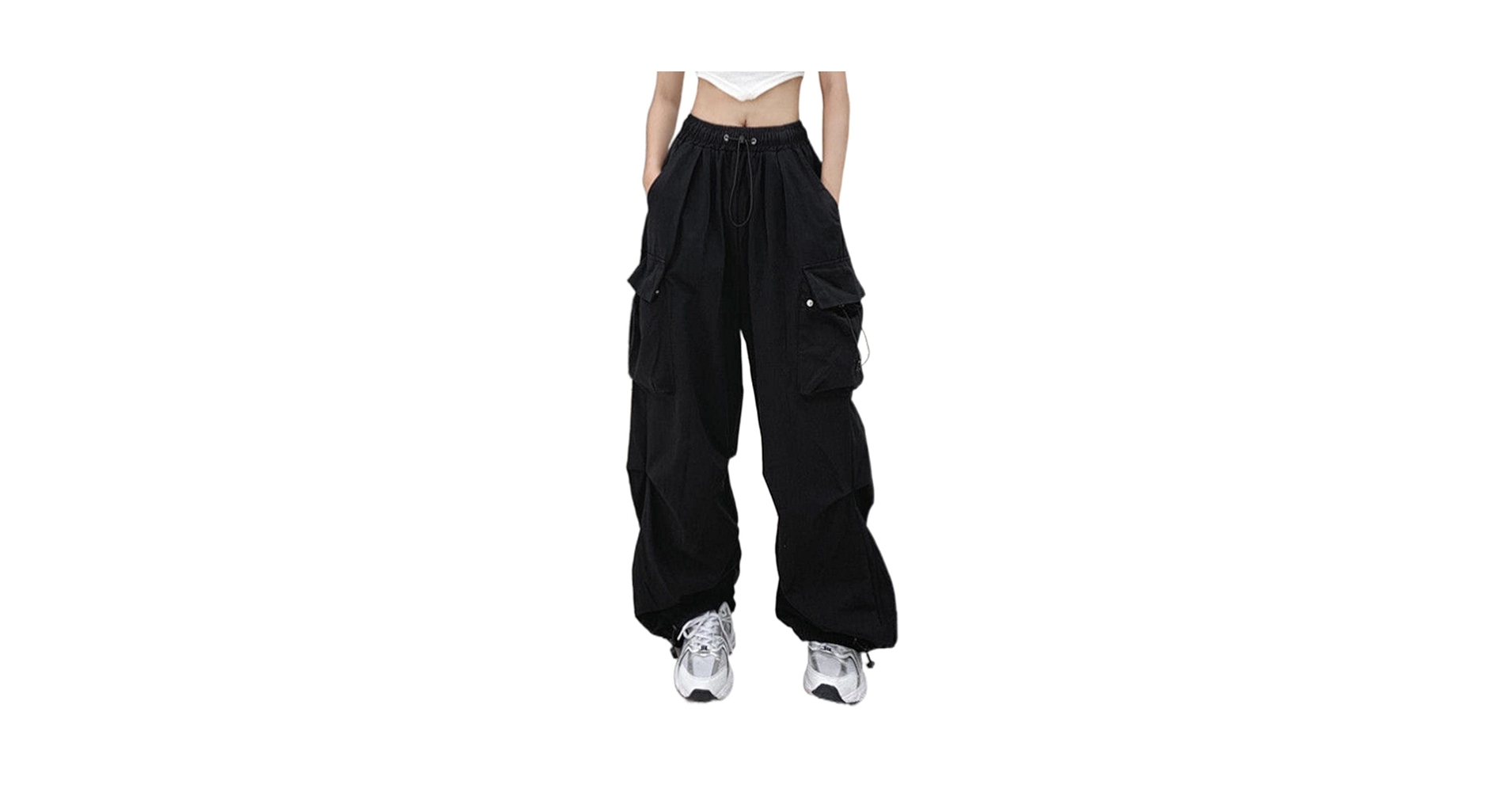 Amazon.com: YOLAI Womens Baggy Cargo Pants Streetwear Hip