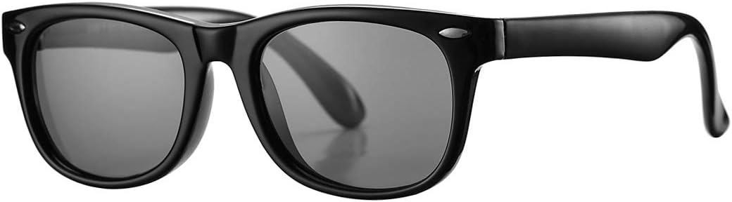 COASION Kids Polarized Sunglasses TPEE Rubber Flexible Shades for Girls Boys Age 3-9