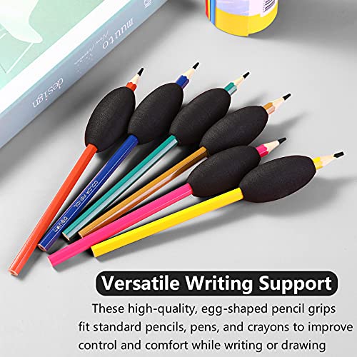 image for Zonon Writing Aid Trainer for Kids Adults Foam Egg Grips Pen Cushioned