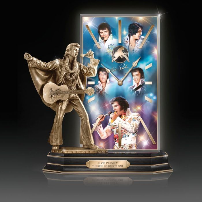 The Bradford Exchange Elvis Presley Illuminated Sculptural Desk